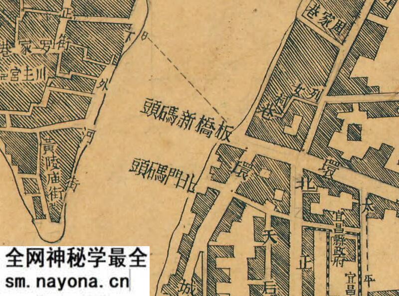 1947年《宜昌县城市图》预览图3