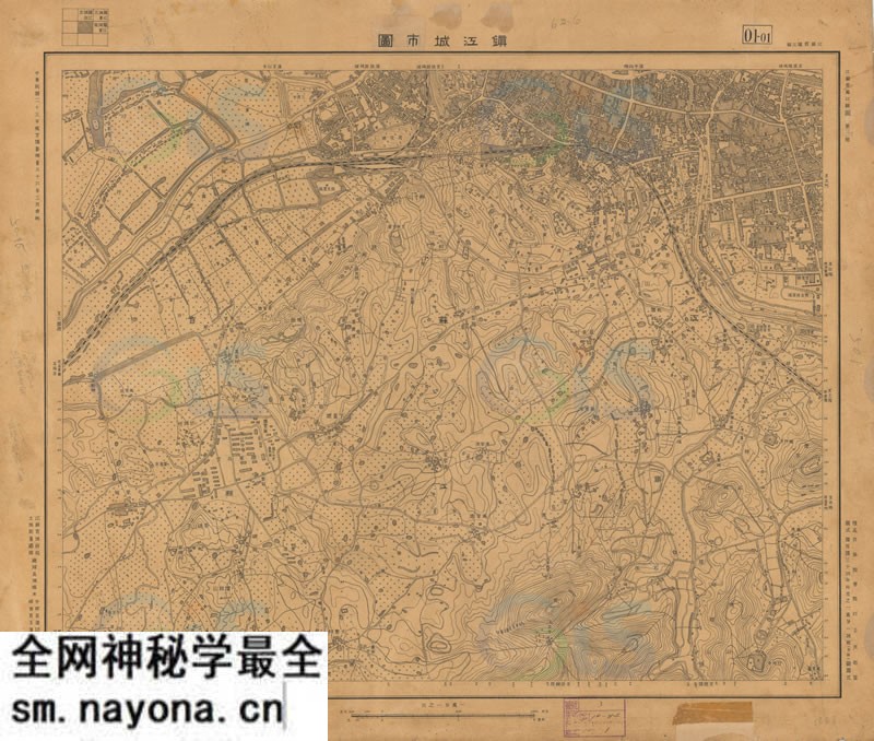 1947年《镇江城市图》预览图2