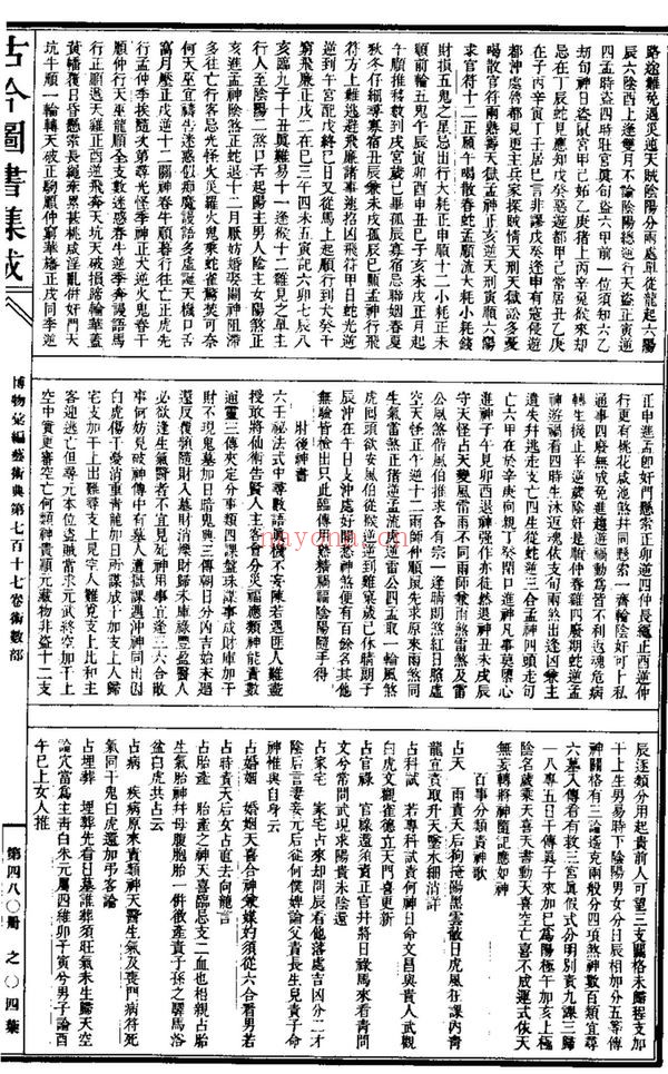《大六壬类集》PDF电子书（548页）