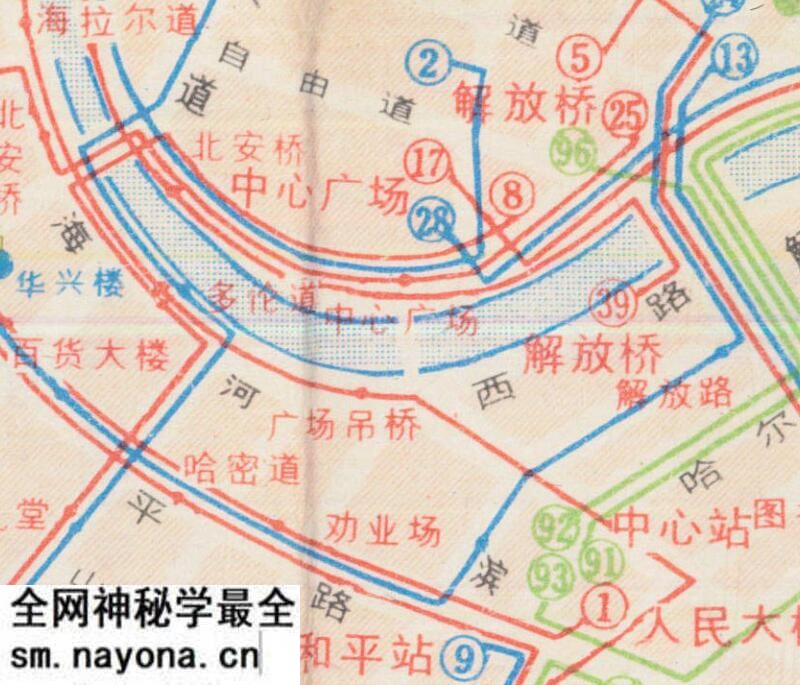 1982年《天津游览图》预览图3 1982年《天津游览图》预览图3