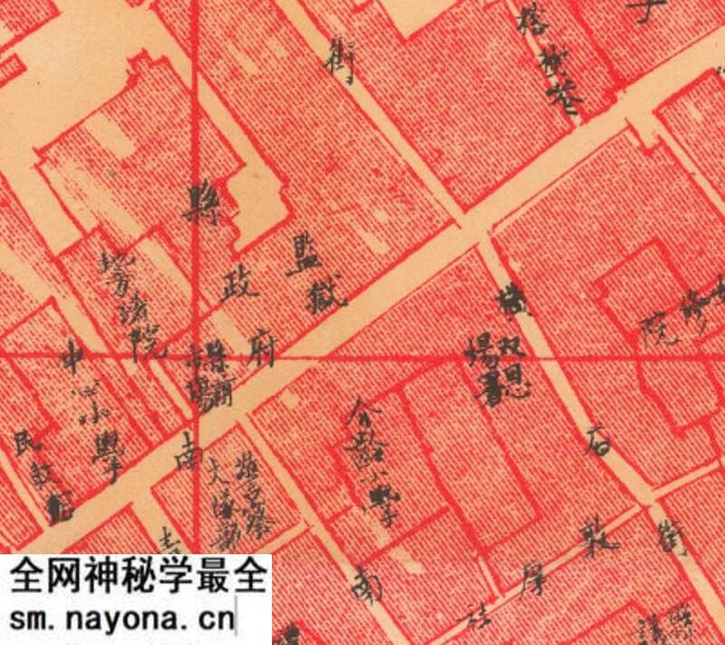 1941年《阳江县县城镇全图》预览图1 1941年《阳江县县城镇全图》预览图1