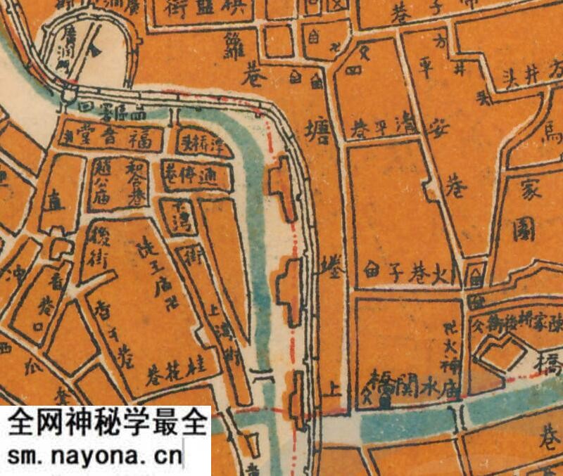 1922年南昌《江西省城内外全图》预览图2 1922年南昌《江西省城内外全图》预览图2