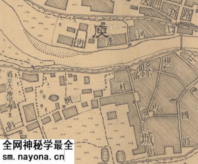 1947年江西《大庾县城厢图》预览图3 1947年江西《大庾县城厢图》预览图3