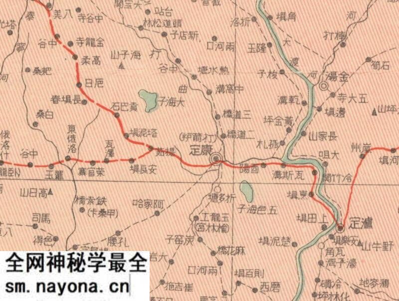 1940年《川康明细地图》预览图2 1940年《川康明细地图》预览图2