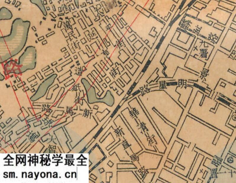 1933年《最近汉口市全图》预览图2 1933年《最近汉口市全图》预览图2