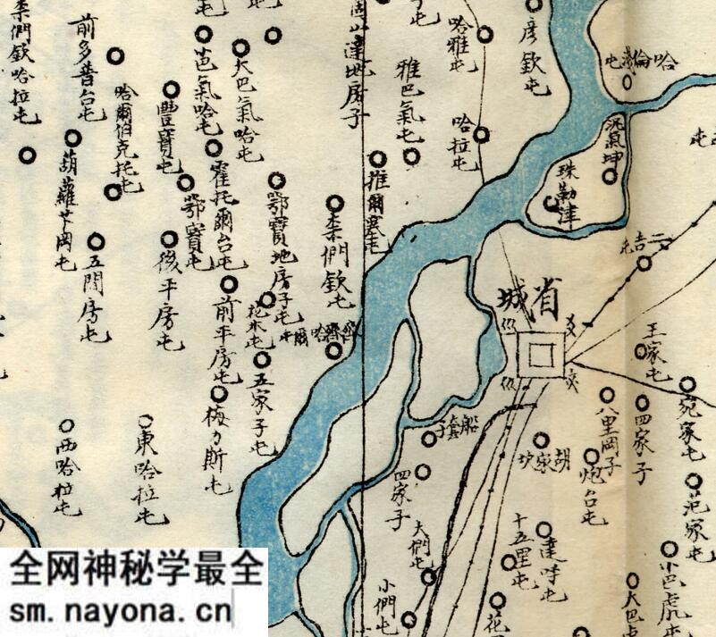 1911年《黑龙江全省舆图》预览图2