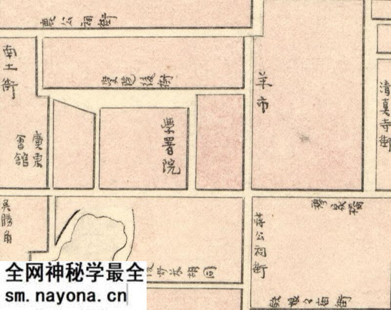 1883年《河南开封府城市街之图》预览图1 1883年《河南开封府城市街之图》预览图1