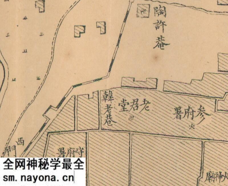 1911年《海州城垣附近地图》预览图2 1911年《海州城垣附近地图》预览图2
