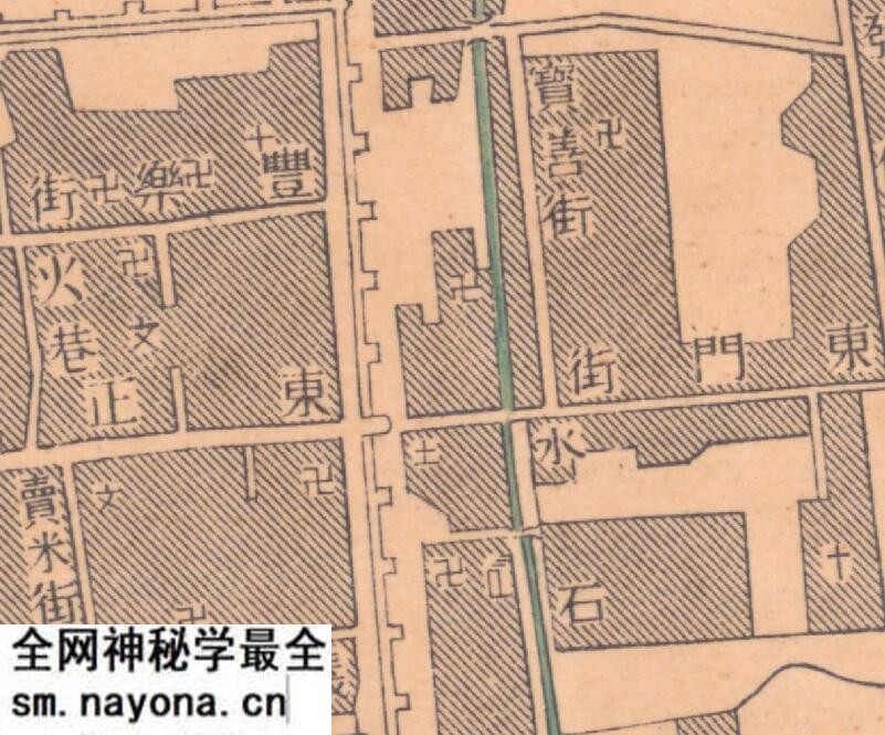 1948年云南《会泽县城市图》预览图1 1948年云南《会泽县城市图》预览图1