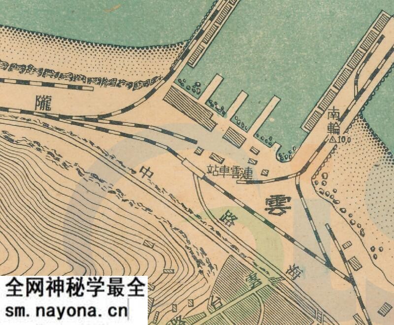 1948年《连云市城市图》预览图1 1948年《连云市城市图》预览图1