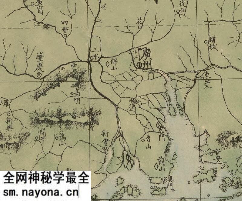 1887年《皇朝直省舆地全图》预览图3 1887年《皇朝直省舆地全图》预览图3