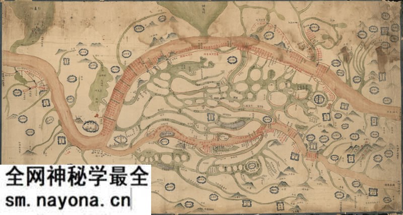 1821年《湖北省长江、汉水堤工图》预览图 1821年《湖北省长江、汉水堤工图》预览图