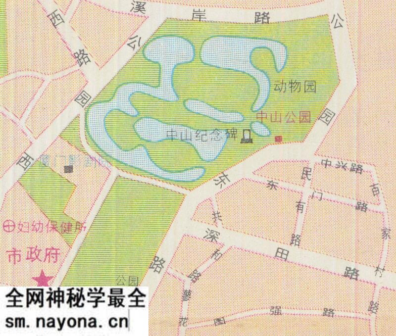 1987年《厦门市最新交通旅游图》预览图3