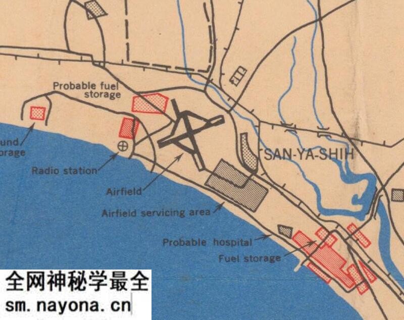 1944年三亚地图预览图1 1944年三亚地图预览图1