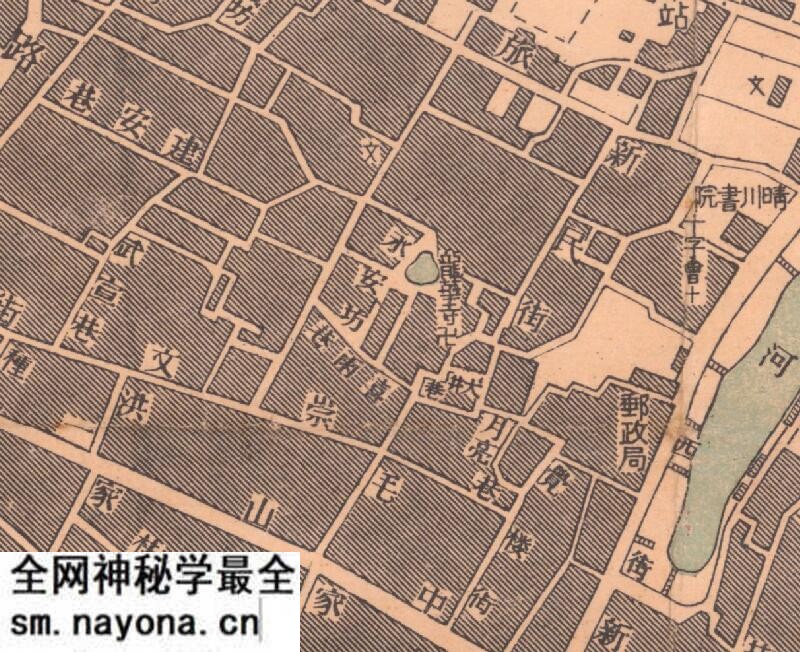 1948年湖北《沙市城市图》预览图2 1948年湖北《沙市城市图》预览图2