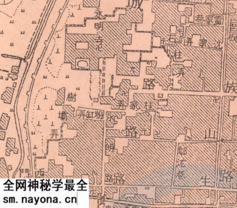1946年《慈溪县城厢图》预览图3 1946年《慈溪县城厢图》预览图3