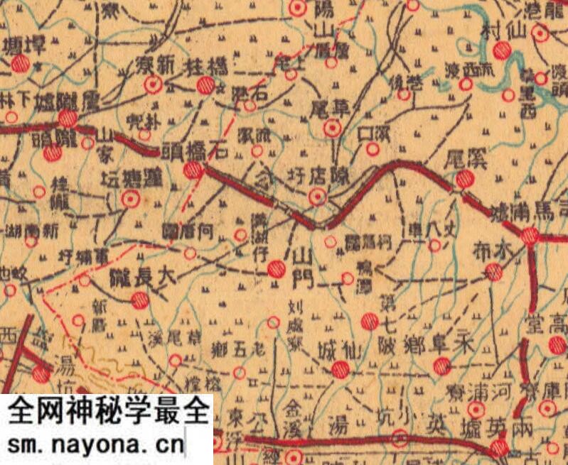 1939年《普宁县》20万地形图预览图2 1939年《普宁县》20万地形图预览图2