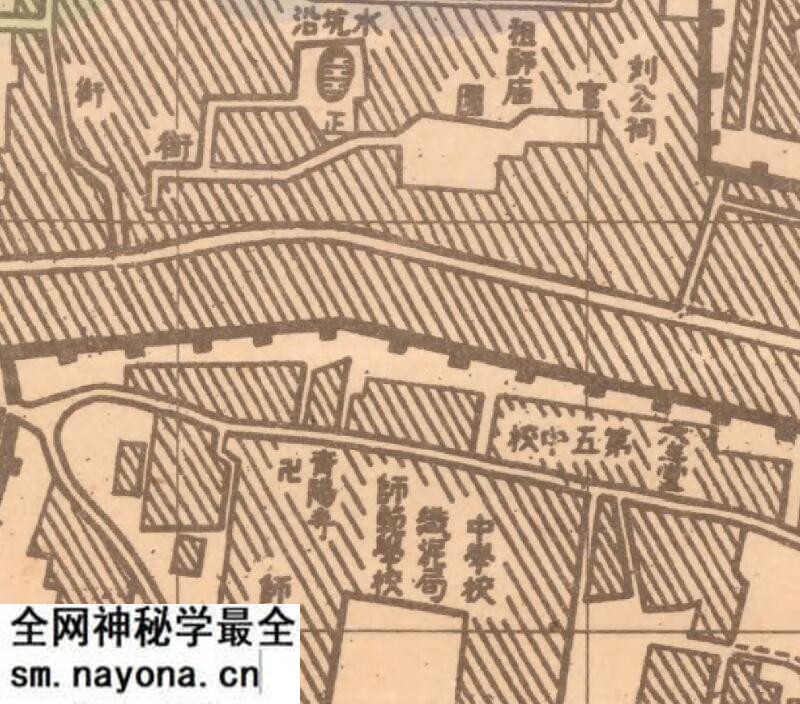 1940年《兰州市街要图》预览图1 1940年《兰州市街要图》预览图1