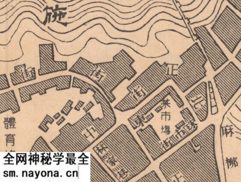 1948年湖北《恩施县城市图》预览图1 1948年湖北《恩施县城市图》预览图1
