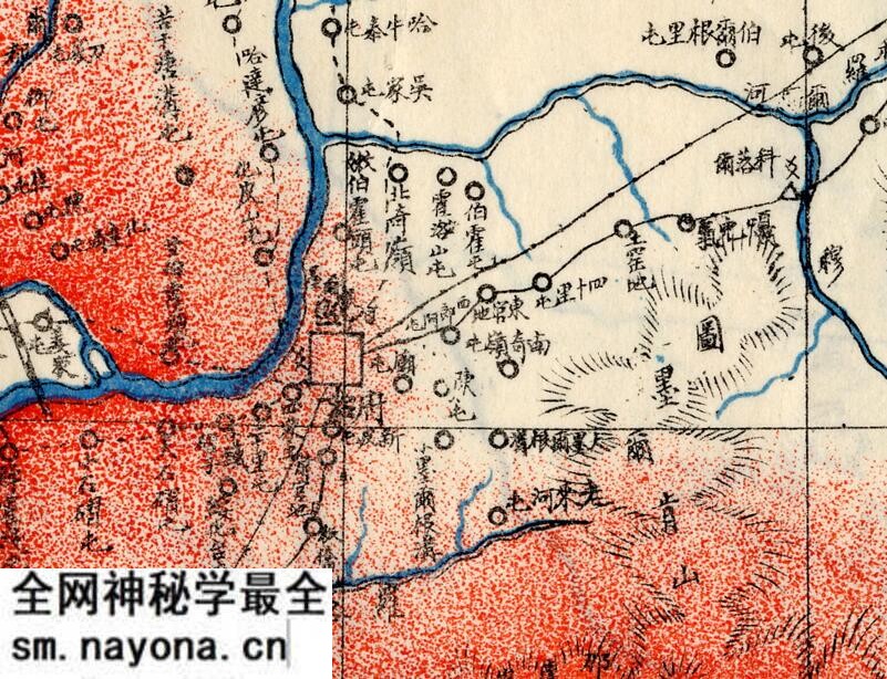 1911年《黑龙江全省舆图》预览图3