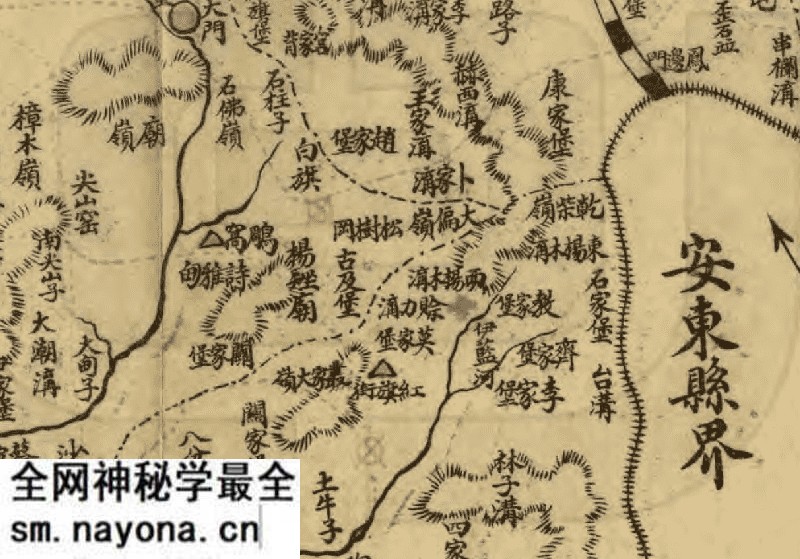 1921年辽宁《凤城县全图》预览图1 1921年辽宁《凤城县全图》预览图1