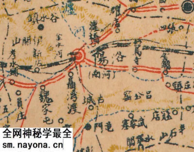 1927年《河南省全图》预览图2