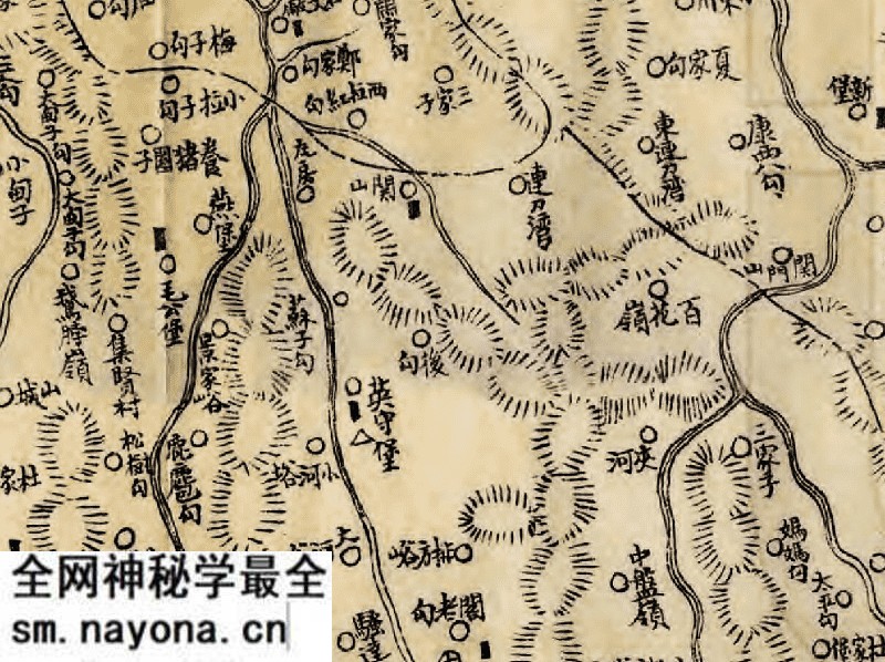 1911年《抚顺县图》预览图1 1911年《抚顺县图》预览图1