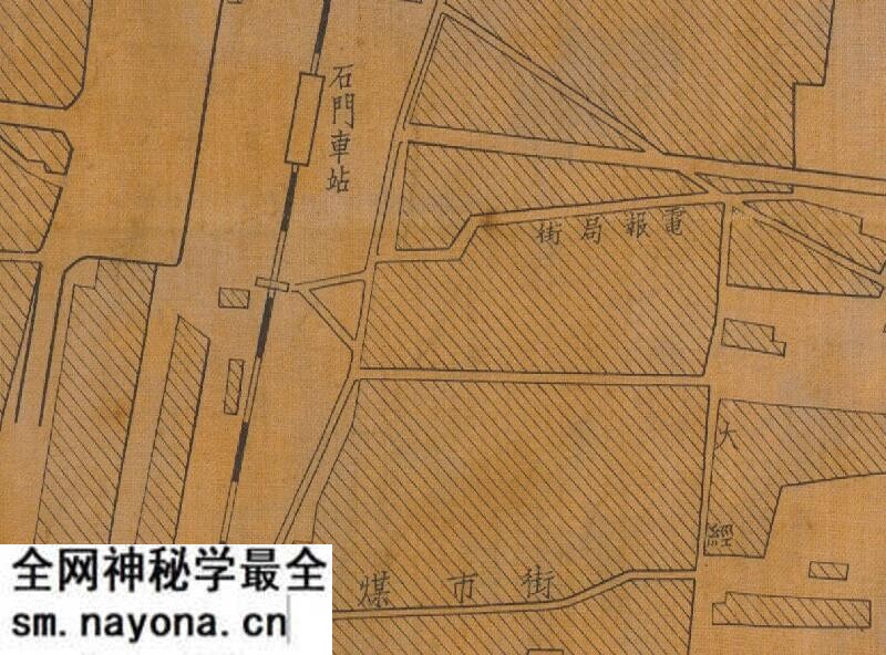 民国石家庄《石门新市街要图》预览图3 民国石家庄《石门新市街要图》预览图3