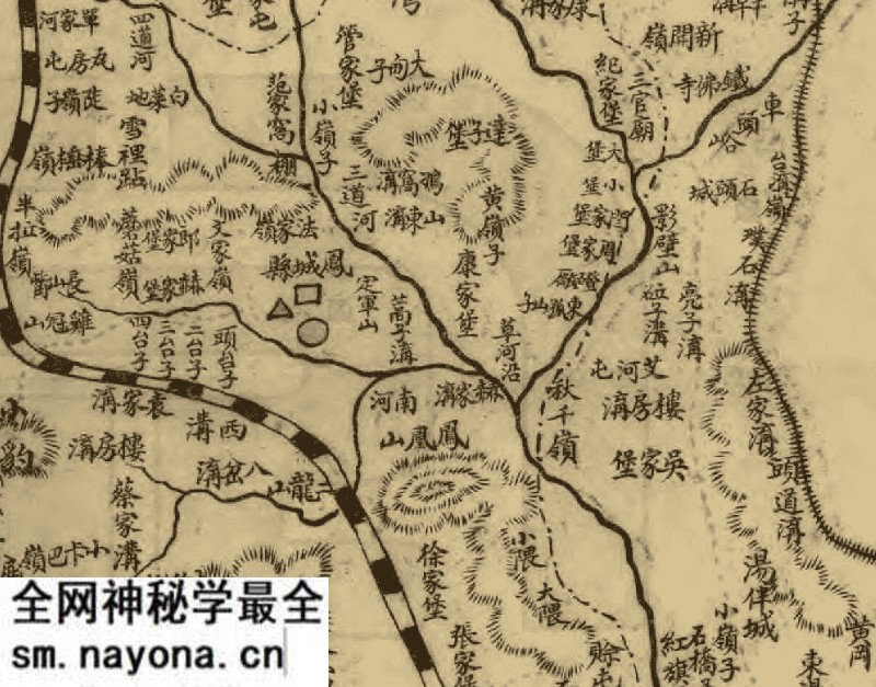1921年辽宁《凤城县全图》预览图2 1921年辽宁《凤城县全图》预览图2