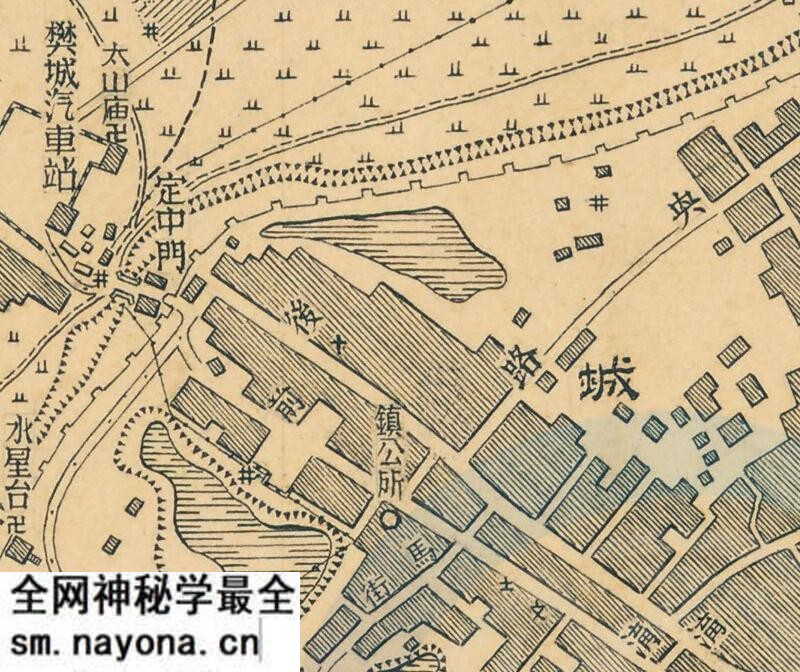 1947年《襄阳樊城城市图》预览图3 1947年《襄阳樊城城市图》预览图3