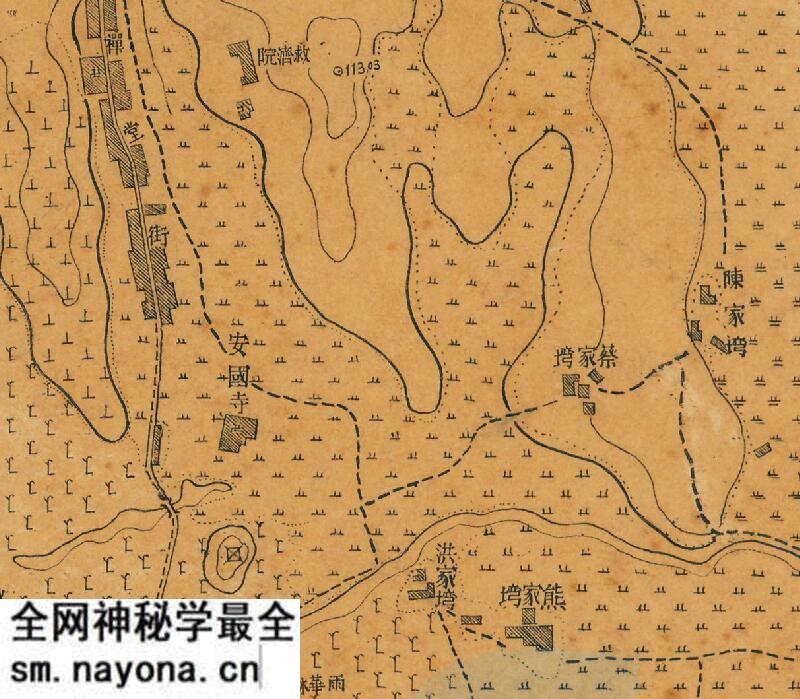 1947年《黄冈县城市图》预览图3 1947年《黄冈县城市图》预览图3