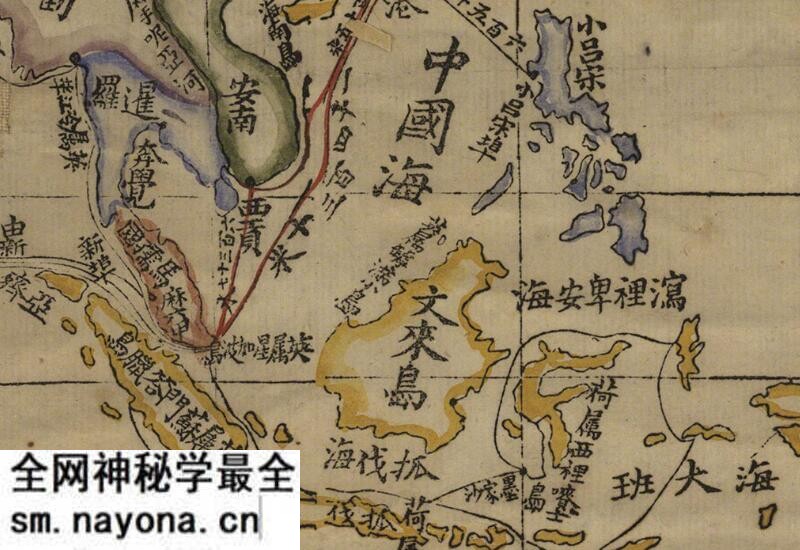 1875年《地球五大洲全图》预览图2 1875年《地球五大洲全图》预览图2