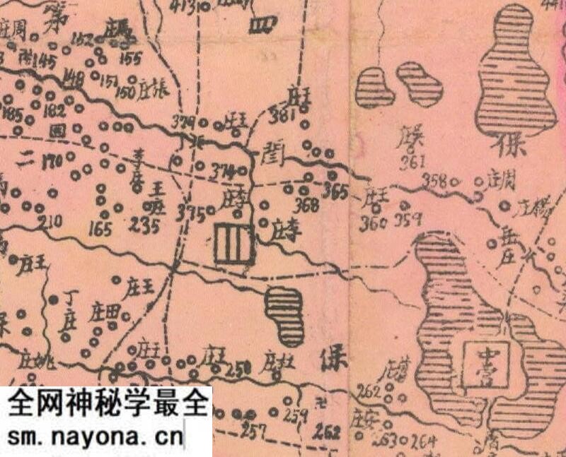 1941年《宁夏省金积县图》预览图2 1941年《宁夏省金积县图》预览图2