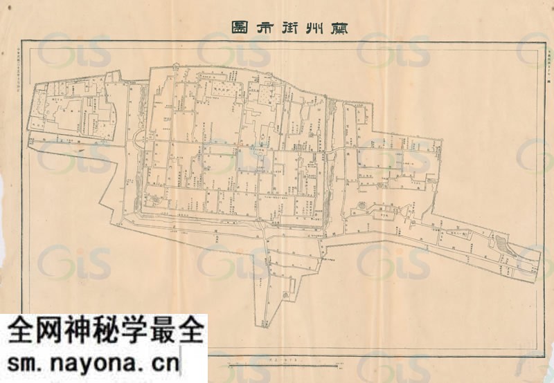 1936年《兰州街市图》预览图 1936年《兰州街市图》预览图
