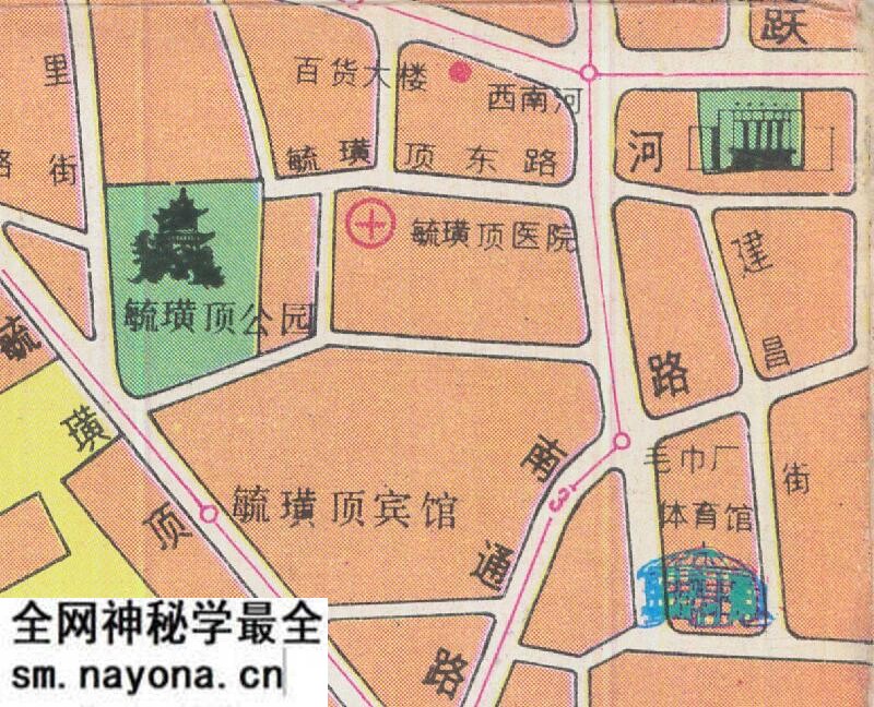 1984年《烟台市交通图》预览图3 1984年《烟台市交通图》预览图3