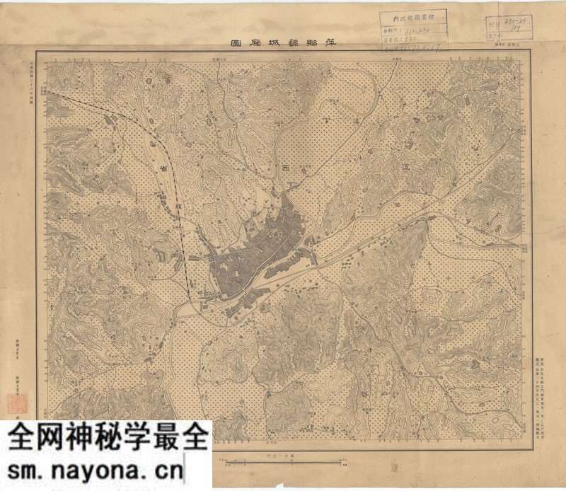 1947年《萍乡县城厢图》预览图 1947年《萍乡县城厢图》预览图