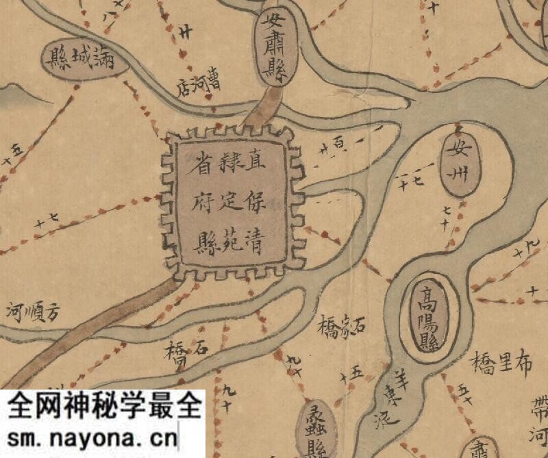 1855–1870年《直隶山东两省地舆全图》预览图3 1855–1870年《直隶山东两省地舆全图》预览图3