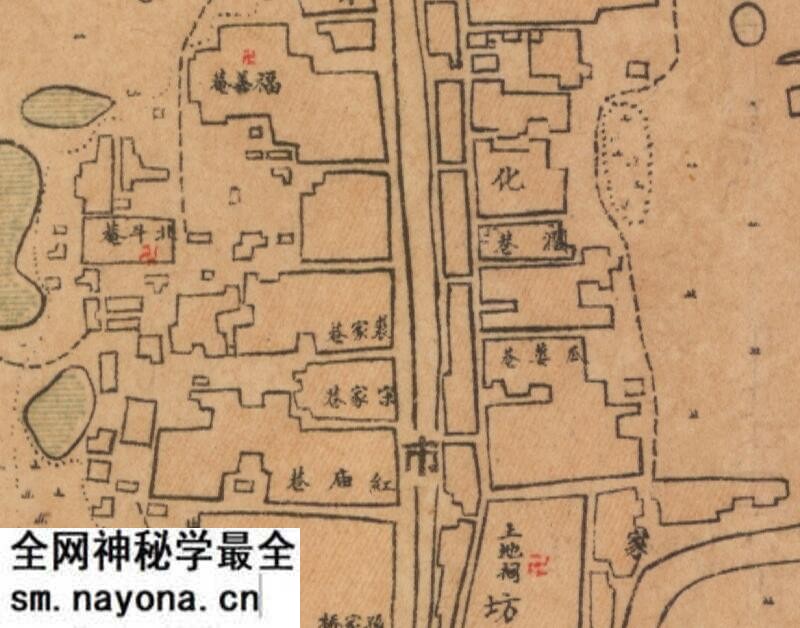 1922年江苏《泰县城厢图》预览图1 1922年江苏《泰县城厢图》预览图1