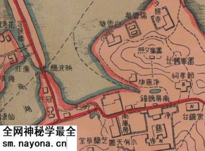 1929年《杭州西湖全图》预览图2 1929年《杭州西湖全图》预览图2