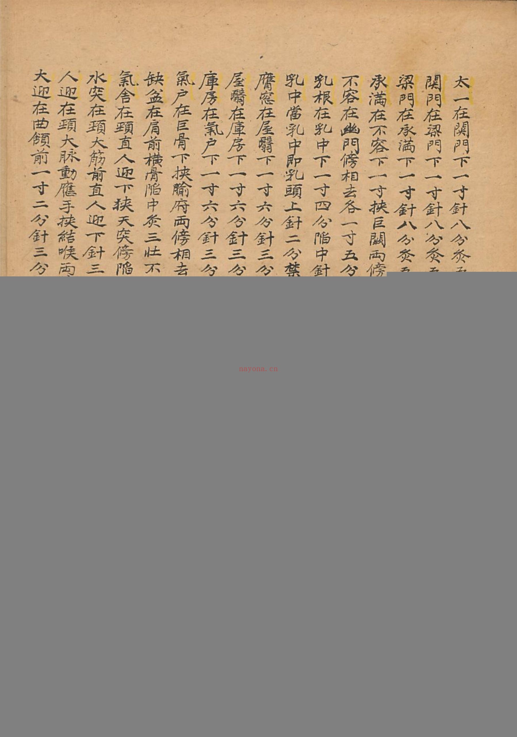 铜人经