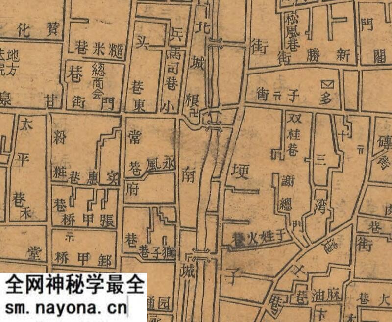 1947年《江都县城市图》预览图3 1947年《江都县城市图》预览图3