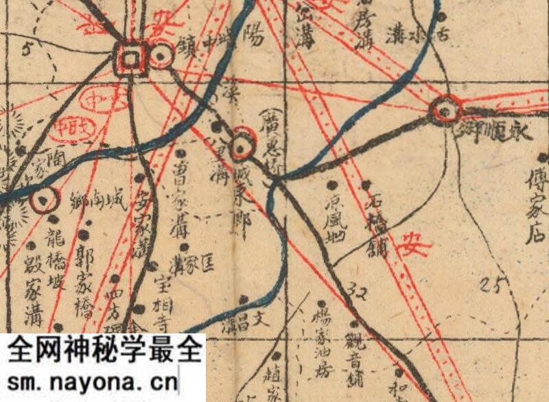 1944年四川《安岳县地图》预览图1