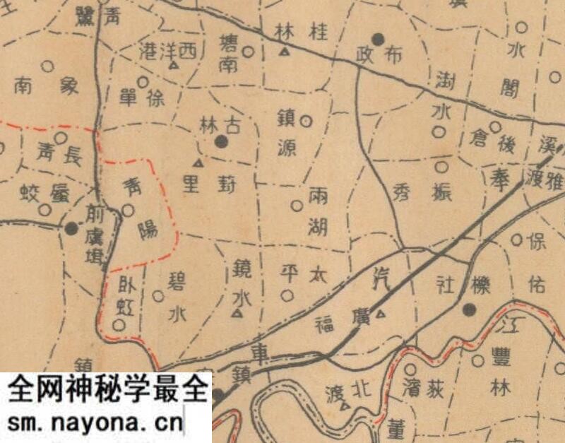 1930年《宁波市县区域各村里划分图》预览图2 1930年《宁波市县区域各村里划分图》预览图2