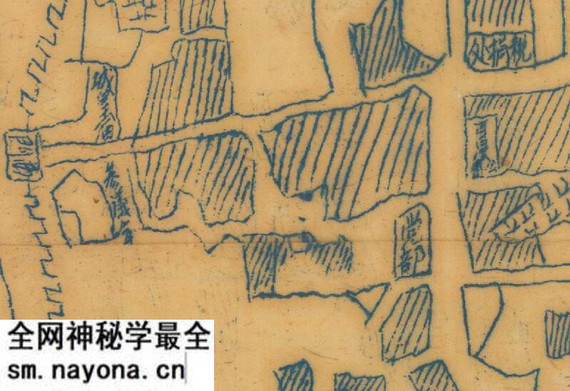 1947年《五华城街道图》预览图2 1947年《五华城街道图》预览图2