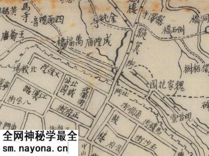 1945年《成都市及郊外地图》预览图1 1945年《成都市及郊外地图》预览图1