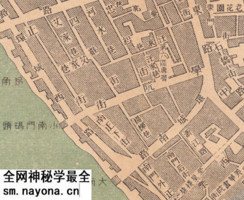 1949年《宜昌县城市图》预览图2 1949年《宜昌县城市图》预览图2
