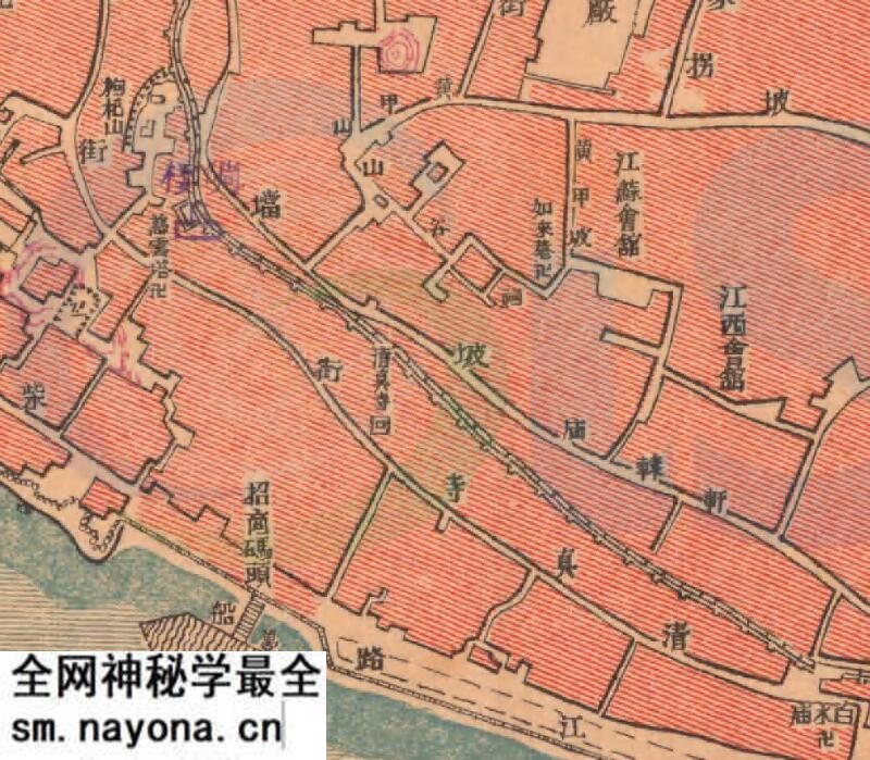 1932年《安庆城市图》预览图1 1932年《安庆城市图》预览图1