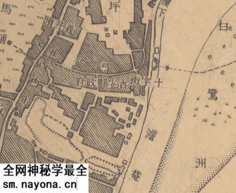 1947年《吉安县城厢图》预览图2 1947年《吉安县城厢图》预览图2