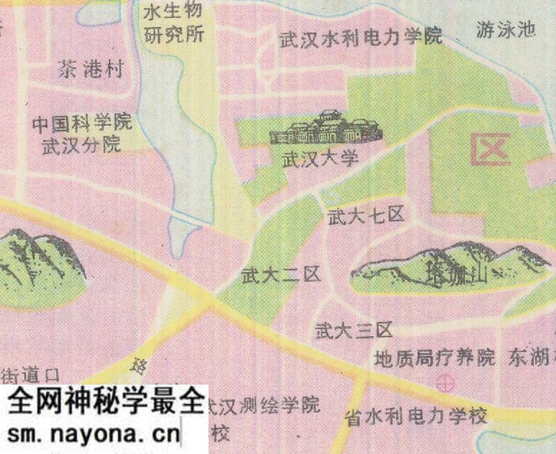 1986年《武汉市交通图》预览图4 1986年《武汉市交通图》预览图4