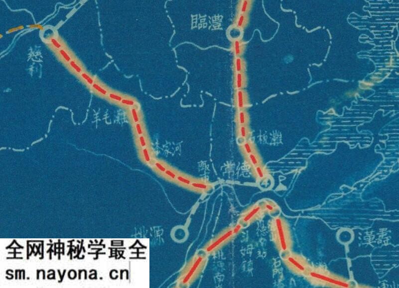 1947年《湖南省公路路线图》预览图3 1947年《湖南省公路路线图》预览图3